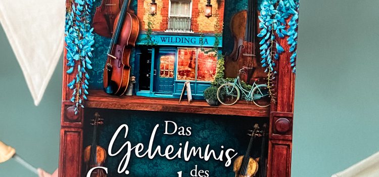 „Das Geheimnis des Geigenbauers“ von Evie Woods (Ü: Ivonne Senn), erschienen im Adrian Verlag (unbezahlte Werbung, Rezensionsexemplar)